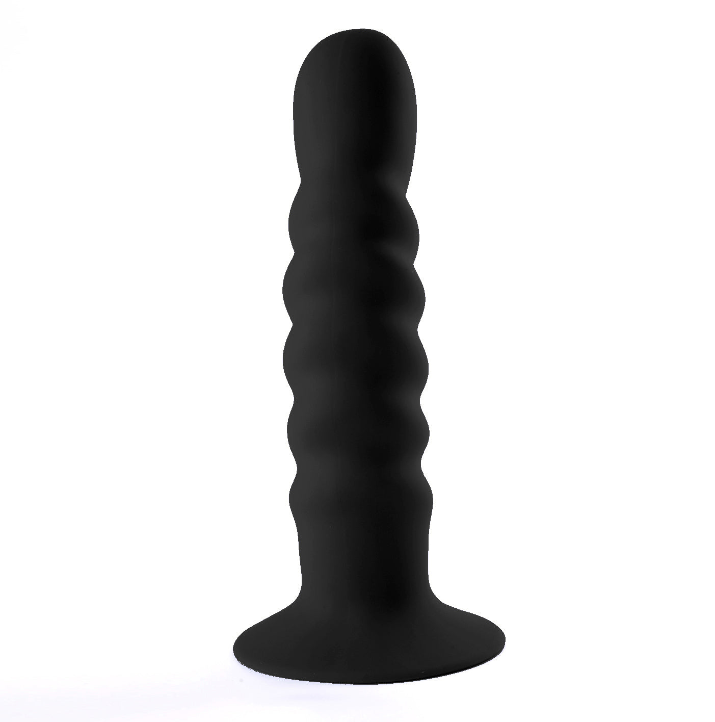 Kendall Silicone Dong Swirled Satin Finish - Black