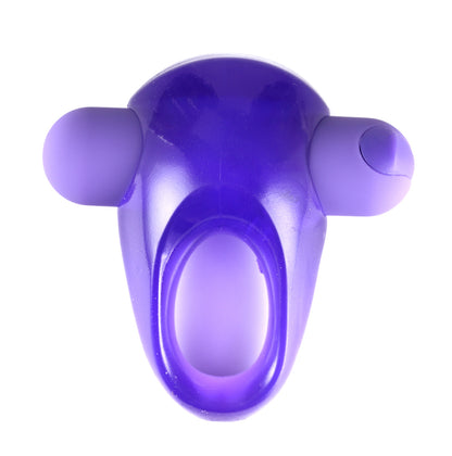 Casey Vibrating Erection Enhancer Ring - Purple