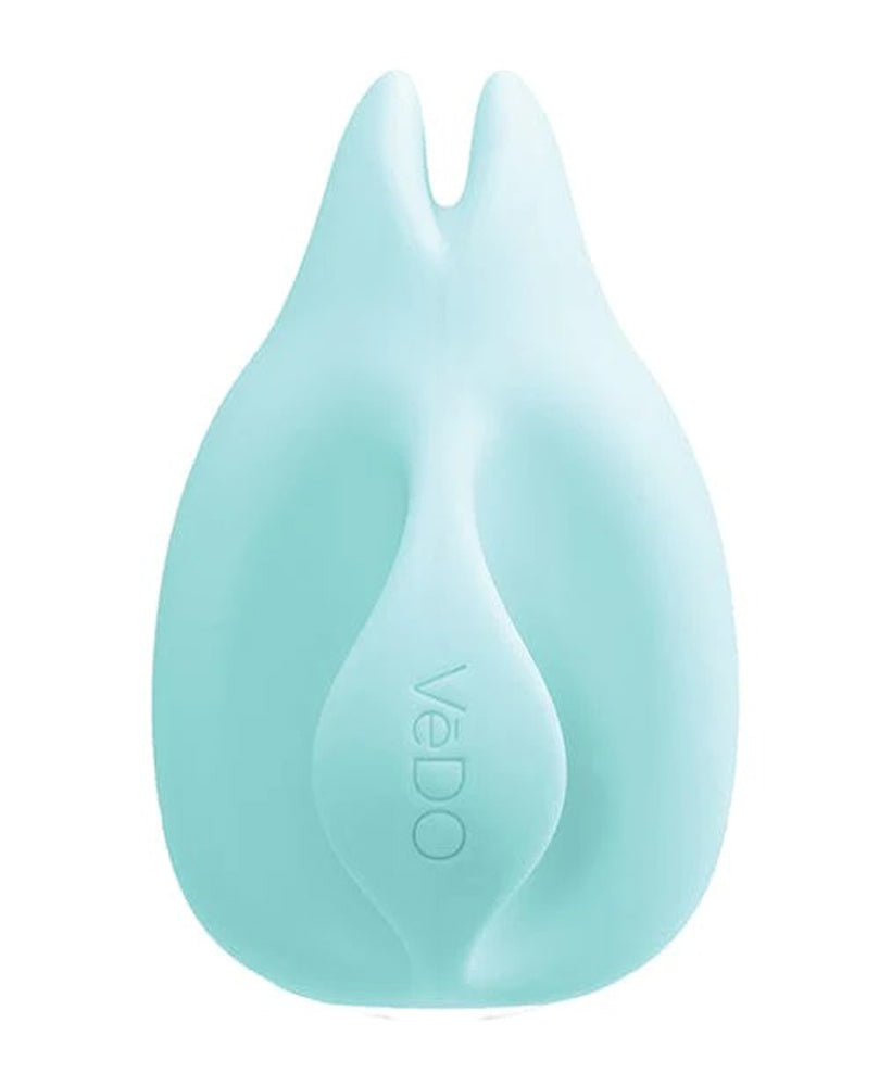 Huni Rechargeable Finger Vibe - Tease Me Turquoise