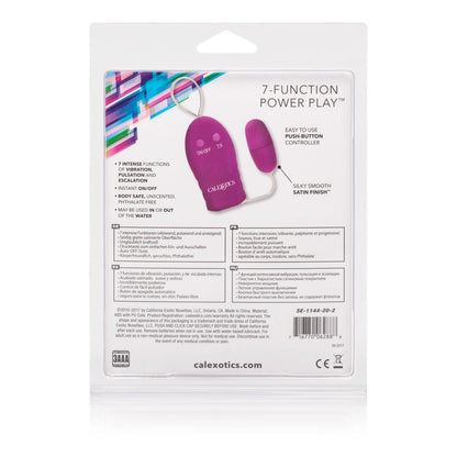 7-Function Power Play Bullet - Pink