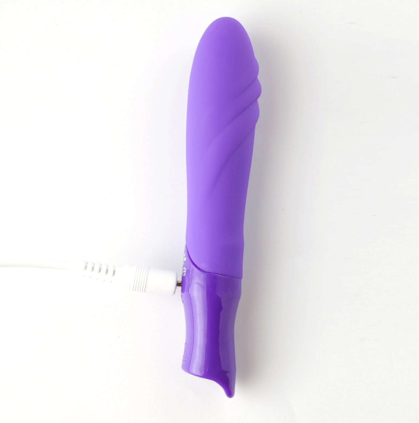 Margo Silicone Textured Bullet Vibrator - Neon  Purple