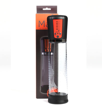 Jackson Rechargeable Penis Vacuum Pump - Orange