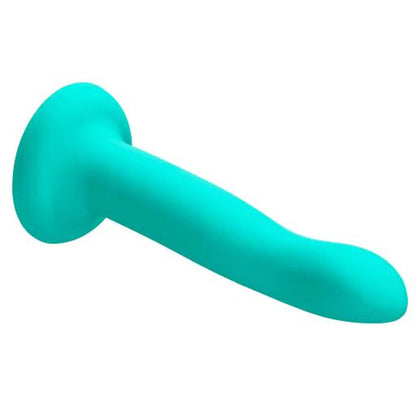 Ergo Super Flexi II Dong Soft and Flexible Liquid  Silicone With Vibrator - Teal