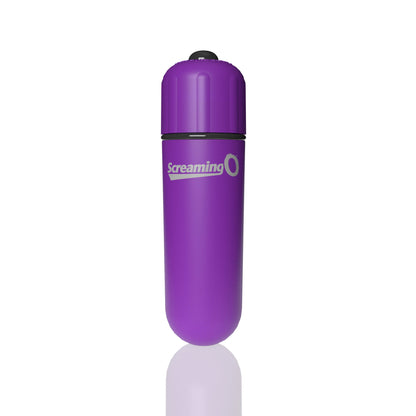 Screaming O 4b - Bullet - Super Powered One Touch  Vibrating Bullet - Grape