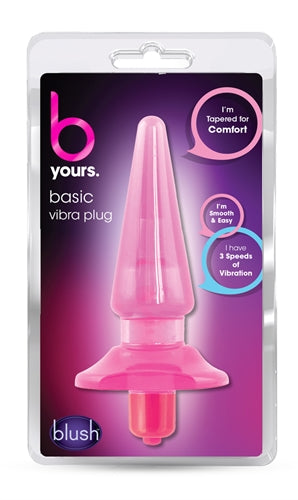 Sassy Vibra Plug - Pink