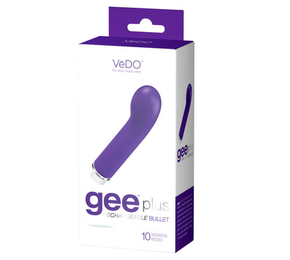 Gee Plus Rechargeable Mini Vibe - Into You Indigo