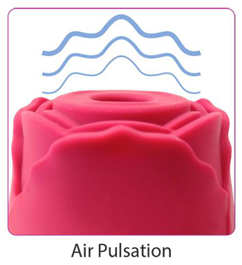 Rose Suction Stimulator - Red