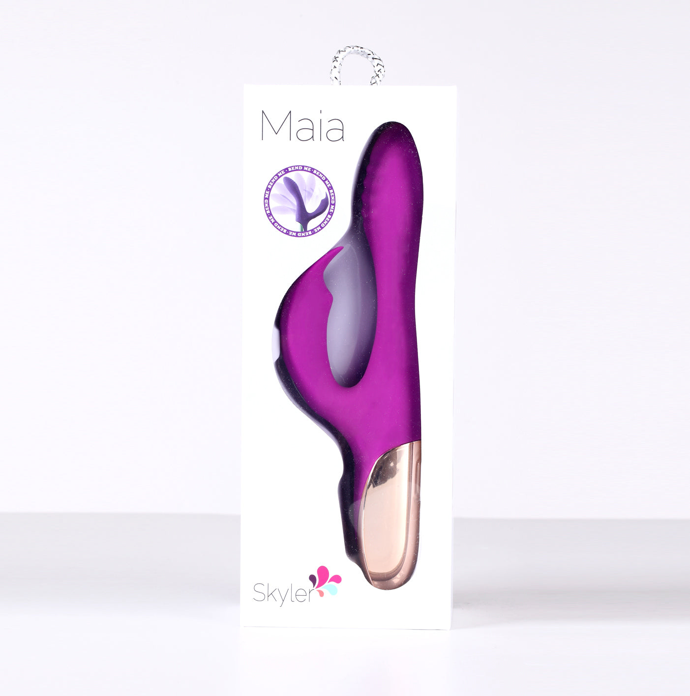 Skyler Silicone Bendable Rabbit - Purple