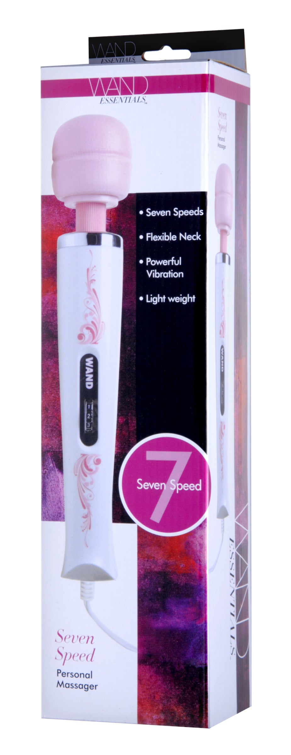 7 Speed Wand 110v - Pink