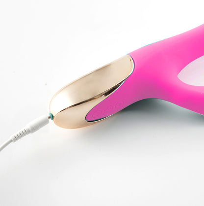 Maui 420 Series - Dual Motor G-Spot Pot Leaf - Rechargeable Vibrator - Pink