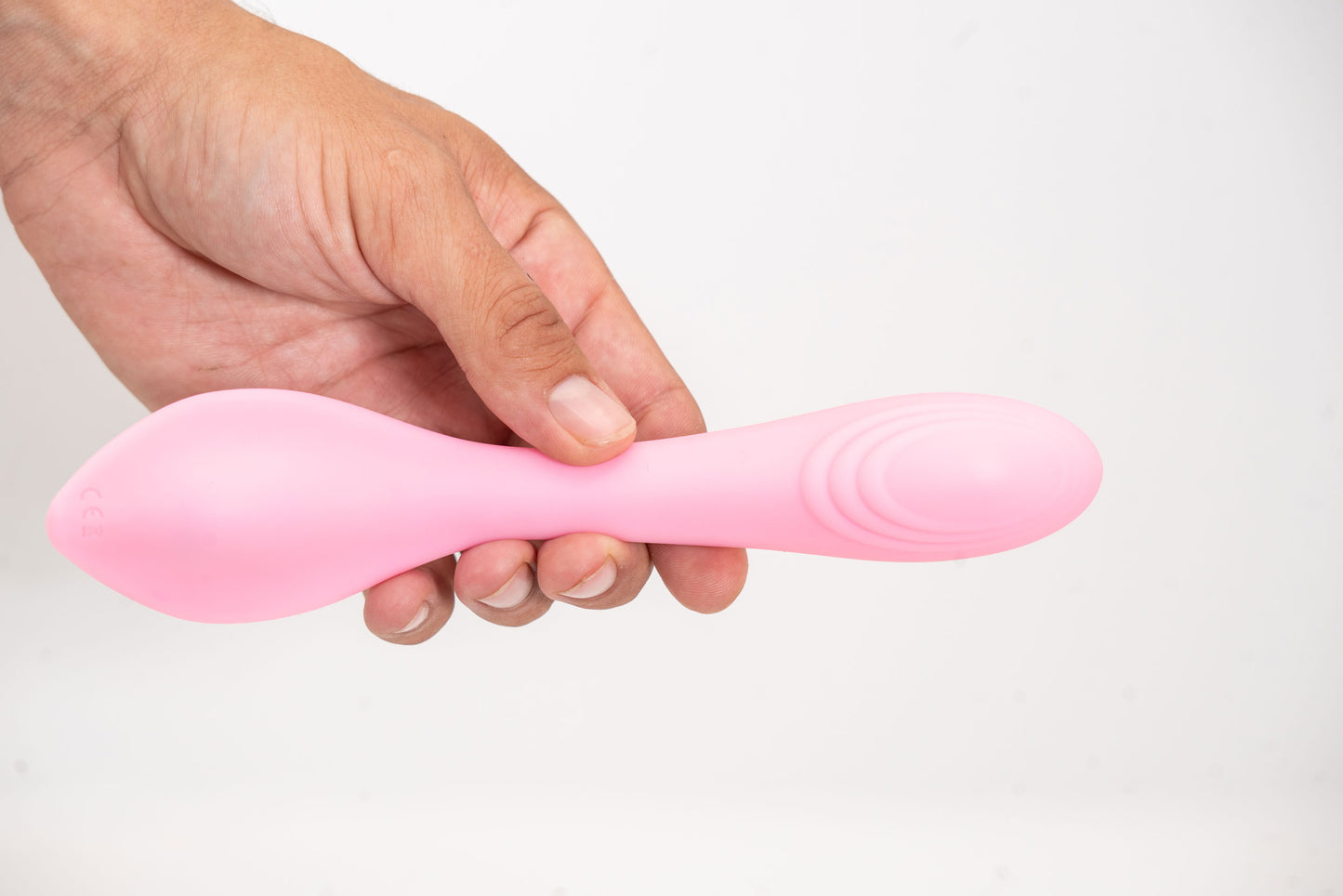 Harmonie Rechargeable Remote Silicone Bendable  Vibrator - Pink