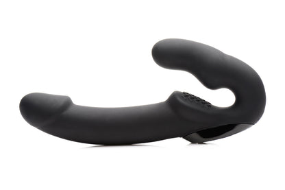 Urge Silicone Strapless Strap on With Remote - Black