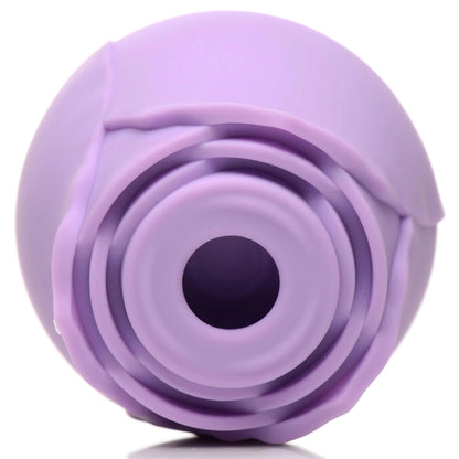 Bloomgasm Wild Rose 10x Suction Clit Stimulator -  Purple