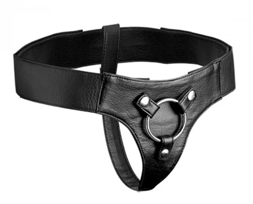 Domina Adjustable Wide Band Strap on Harness SU-AD917