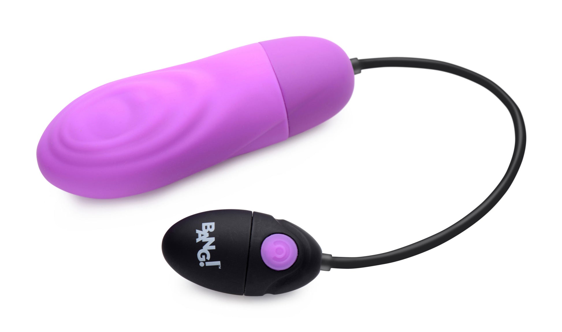 7x Pulsing Rechargeable Silicone Bullet- Purple BNG-AG521-PUR